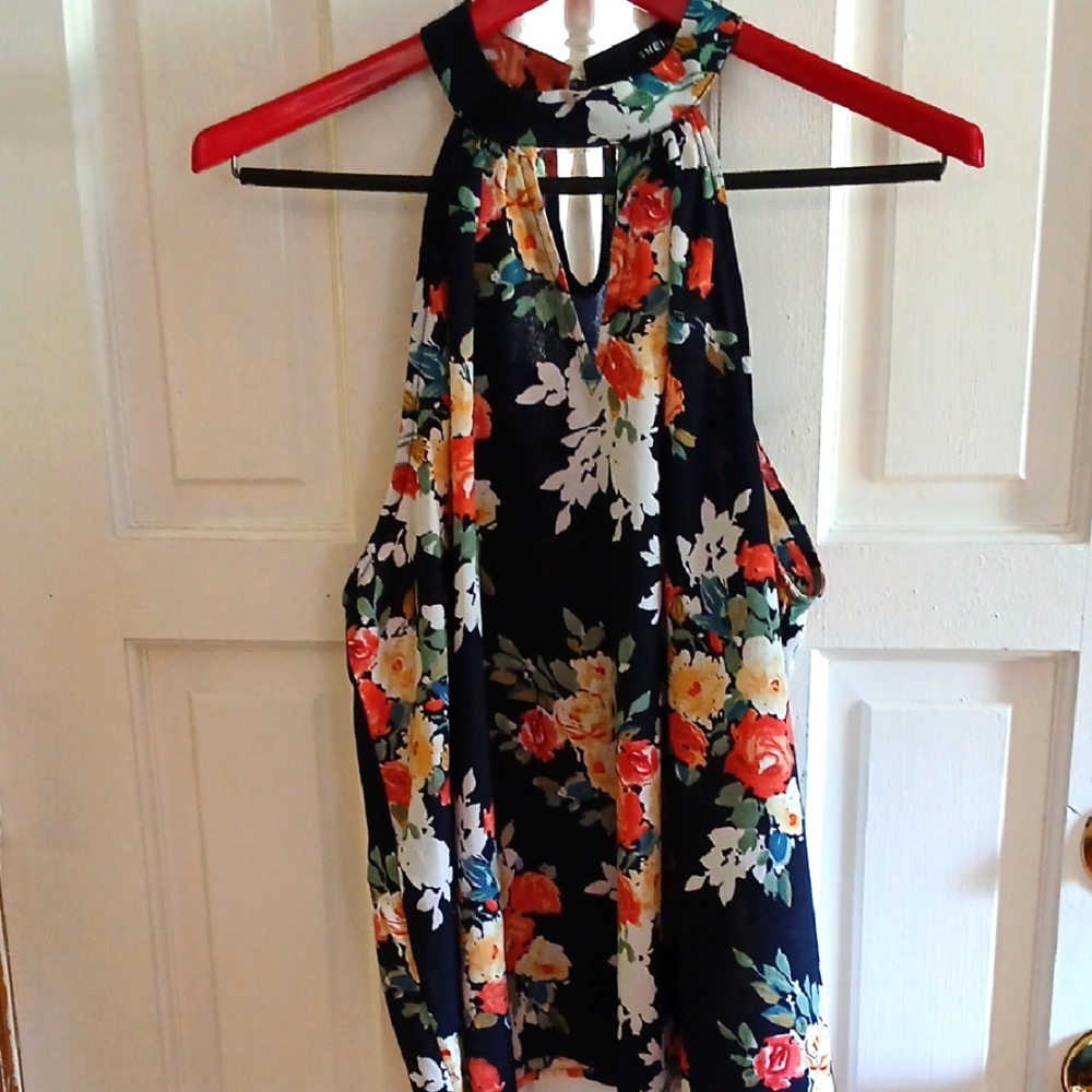 SHEIN Multicolor Floral Garment